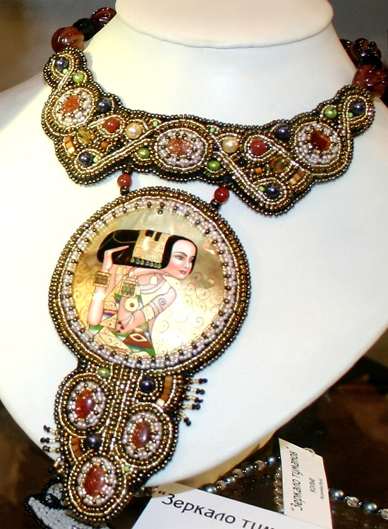 Moscow, Russia. Bead Festival. December, 2009
