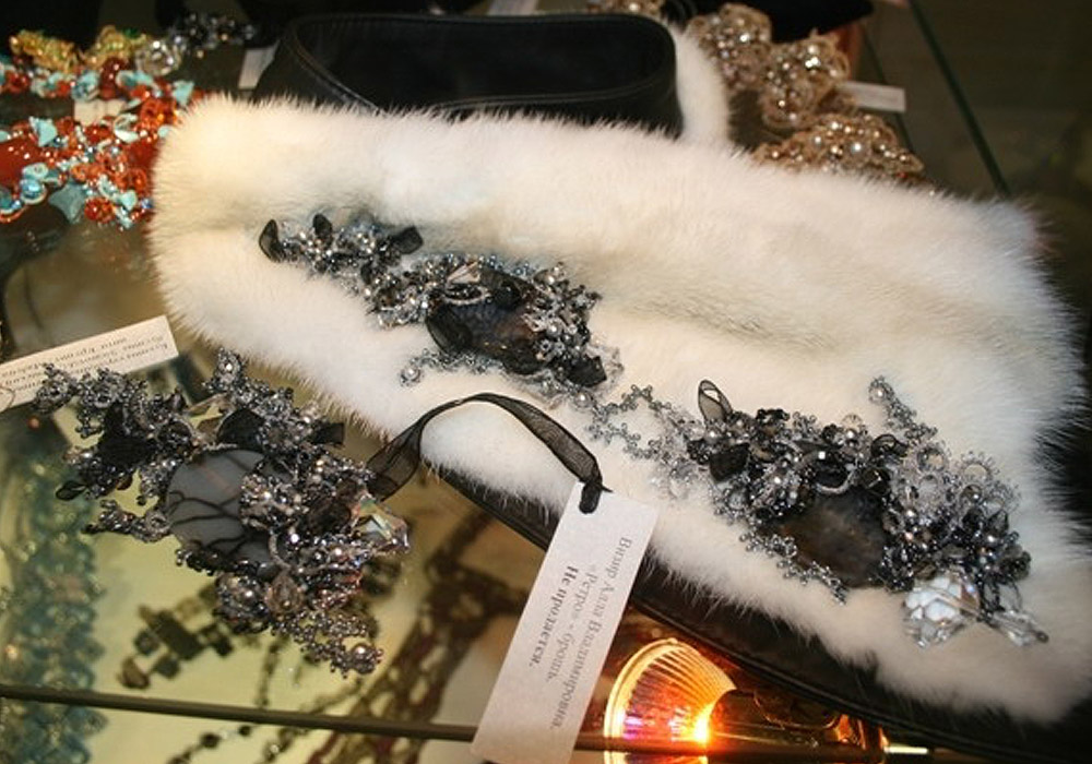 Moscow, Russia. Bead Festival. December, 2009