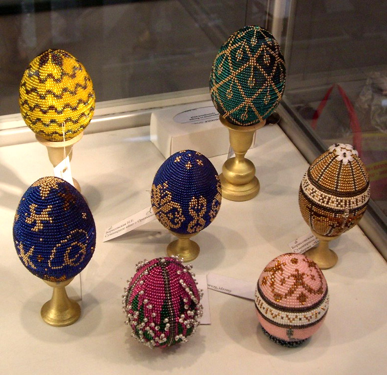 Moscow, Russia. Bead Festival. December, 2009