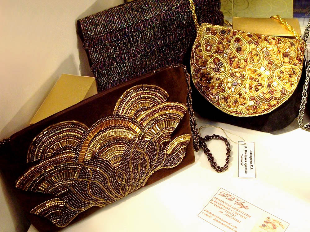 Moscow, Russia. Bead Festival. December, 2009