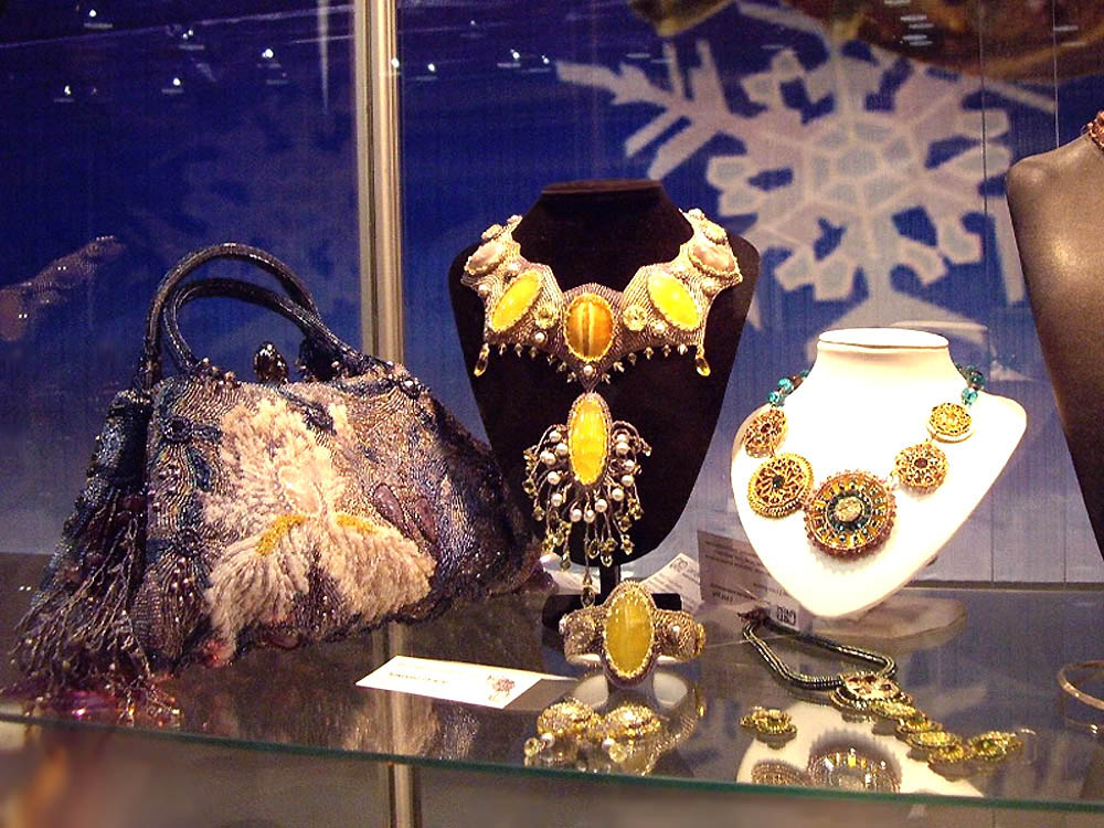Moscow, Russia. Bead Festival. December, 2009
