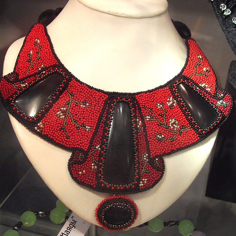 Moscow, Russia. Bead Festival. December, 2009