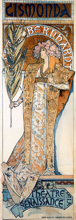 Poster by Alfons Mucha