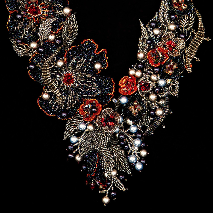 Art Nouveau Restored Necklace by Zoya Gutina