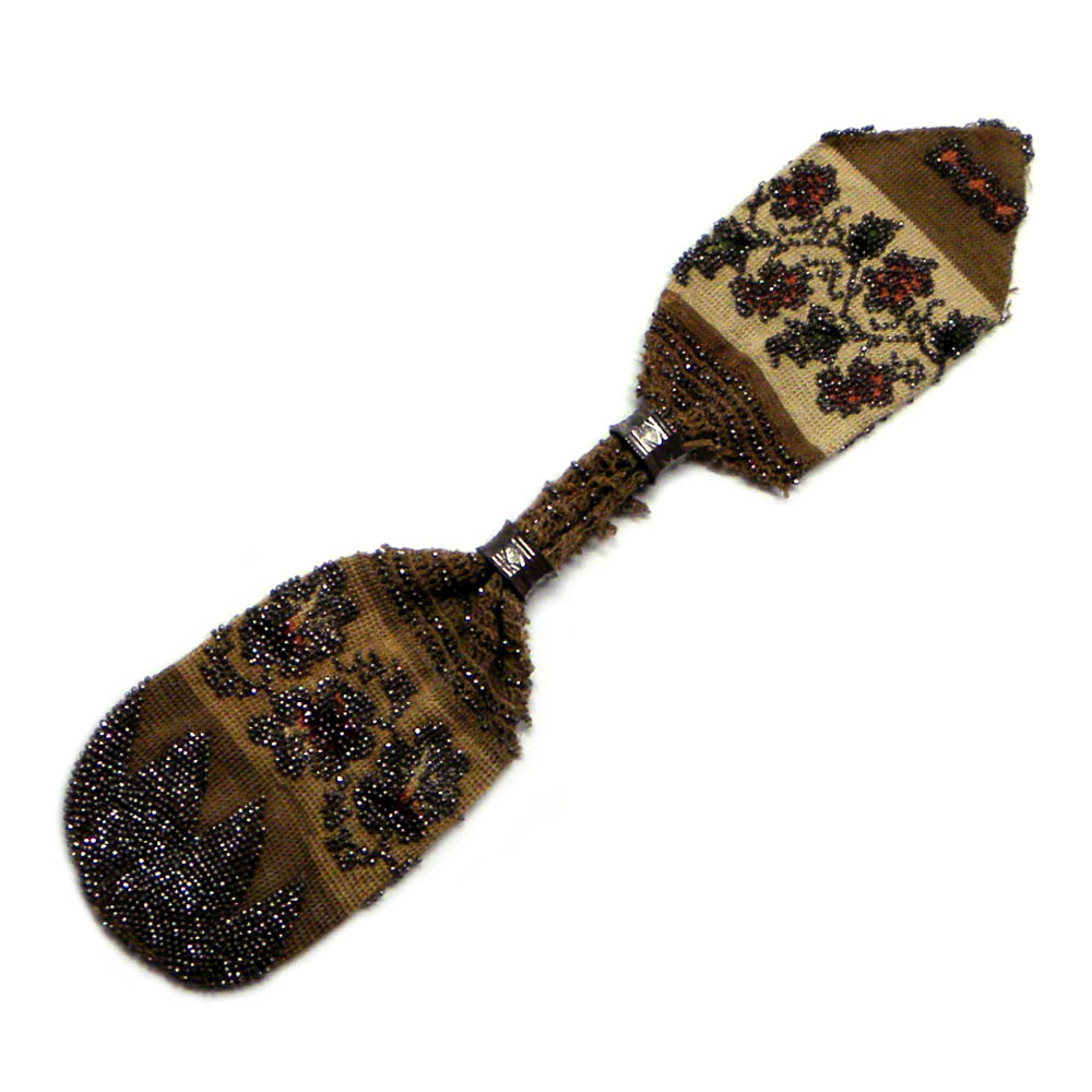 Beaded Crocheted Miser Purse 19th Century from Zoya Gutina's collection