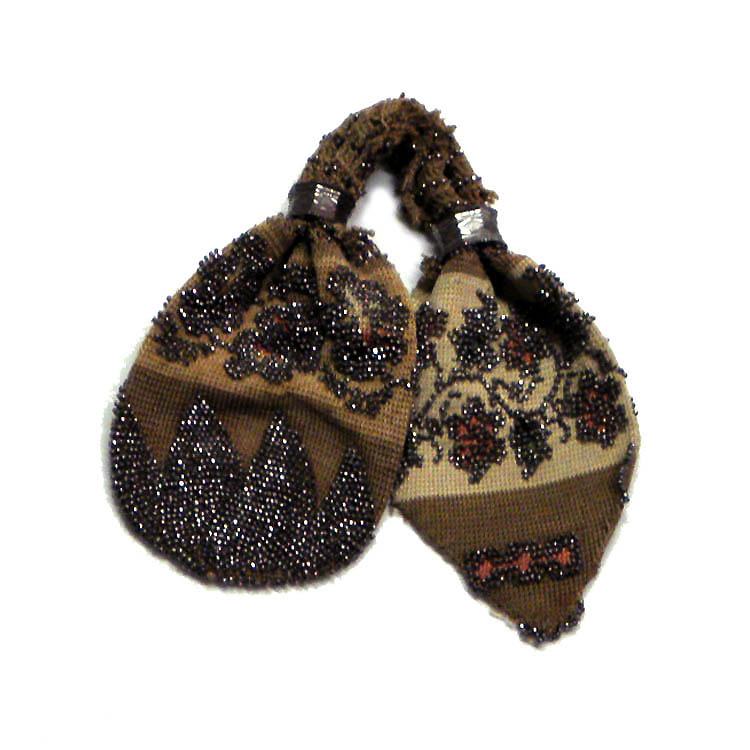 Beaded Crocheted Miser Purse 19th Century from Zoya Gutina's collection