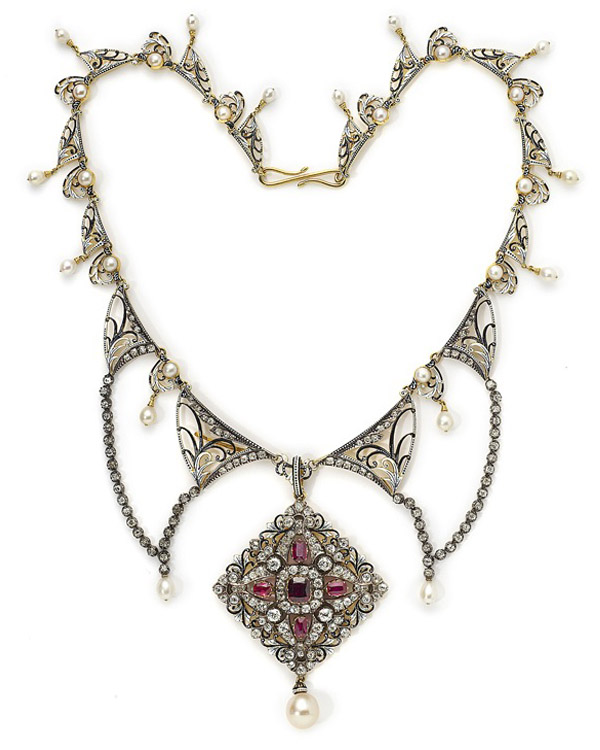 Renaissance Revival necklace