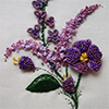 Stumpwork (raised) bead embroidery