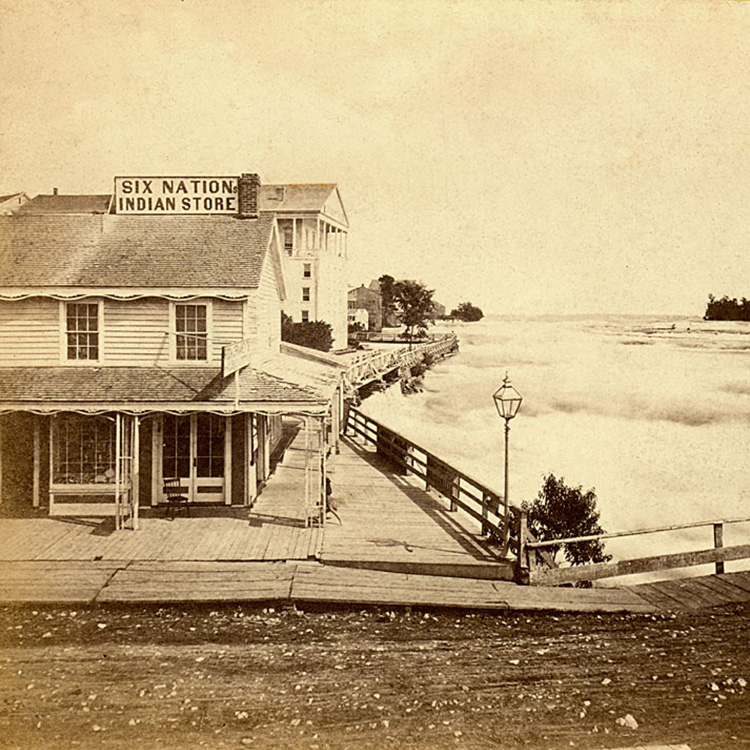 Tugby & Walker's store where Iroquois souvenirs could be purchased