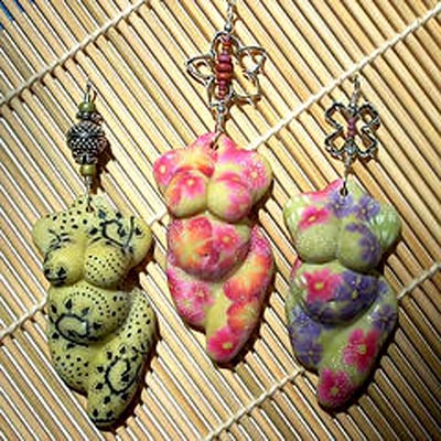 Polymer clay artwork