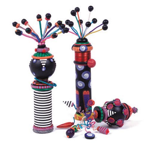 Polymer clay artwork