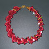 Beads-organza artwork by Lyuba Radomishenskaya