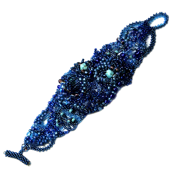Free-form bracelets by Zoya Gutina