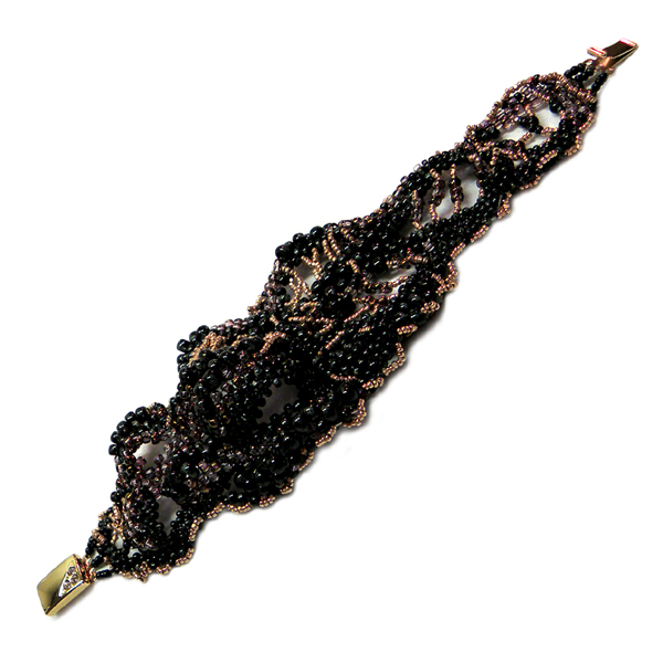 Free-form bracelets by Zoya Gutina