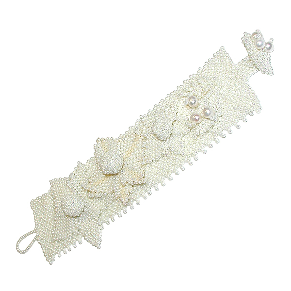 Bracelet "White Flowers"