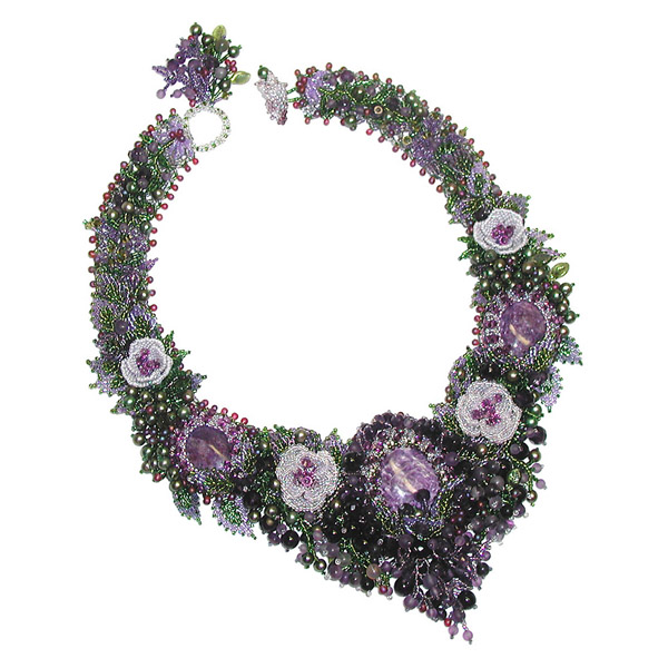 Celebrating Beads 2008 International Contest Winner: Mid Summer Night's Dream Necklace