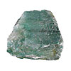 Natural green aventurine