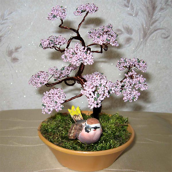 Beaded tree by Olga Goretskaya