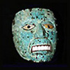 A Mayan mask, made of jade