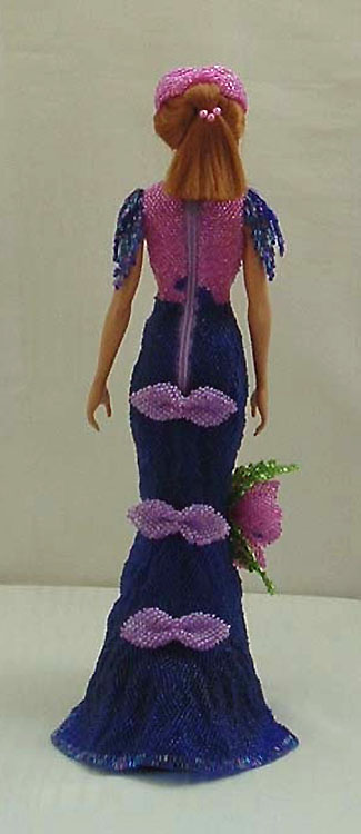 Beaded doll by Shulamit Grintsaig