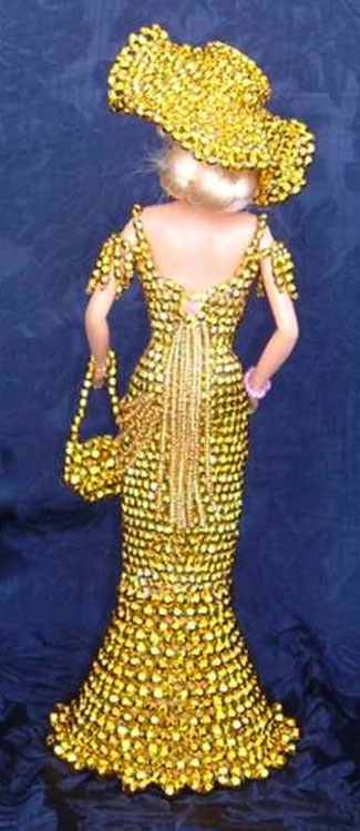Beaded doll by Shulamit Grintsaig