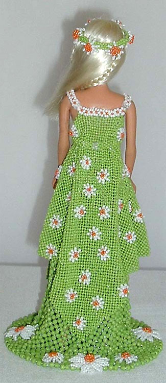 Beaded doll by Shulamit Grintsaig