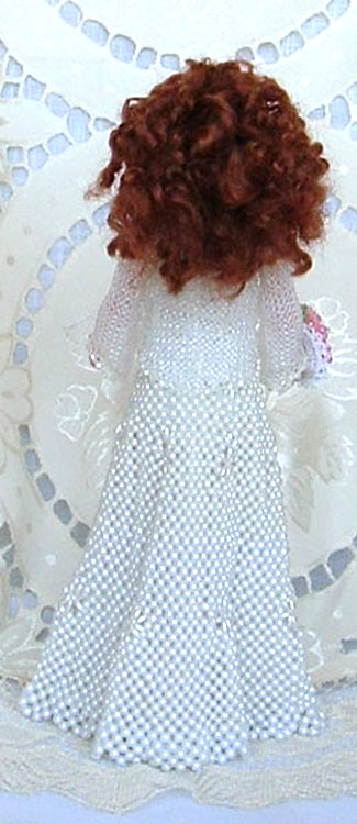 Beaded doll by Shulamit Grintsaig