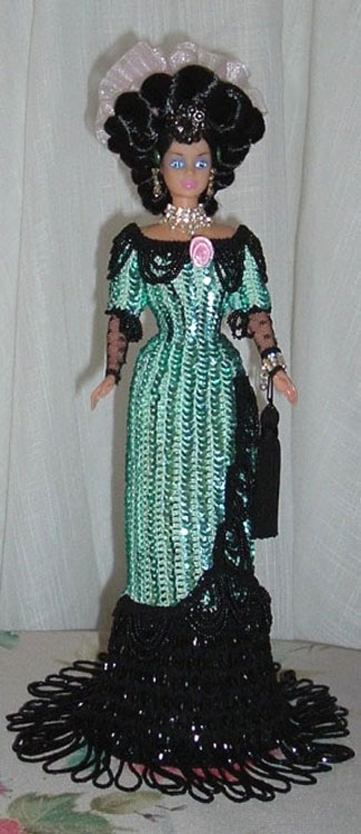 Beaded doll by Shulamit Grintsaig