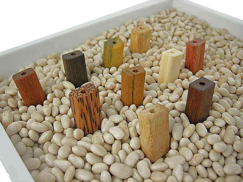 Wooden beads by Tazwood Creations