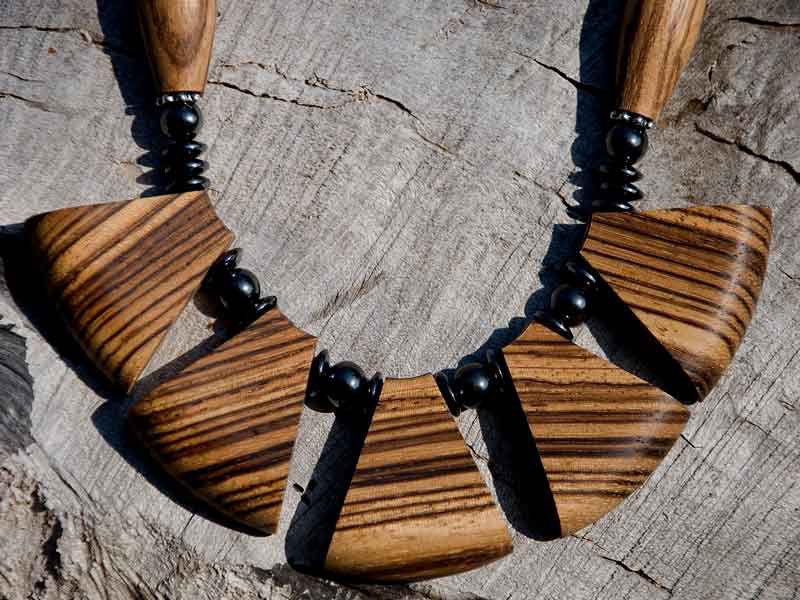 Wooden beads by Tazwood Creations