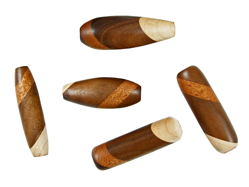 Wooden beads by Tazwood Creations
