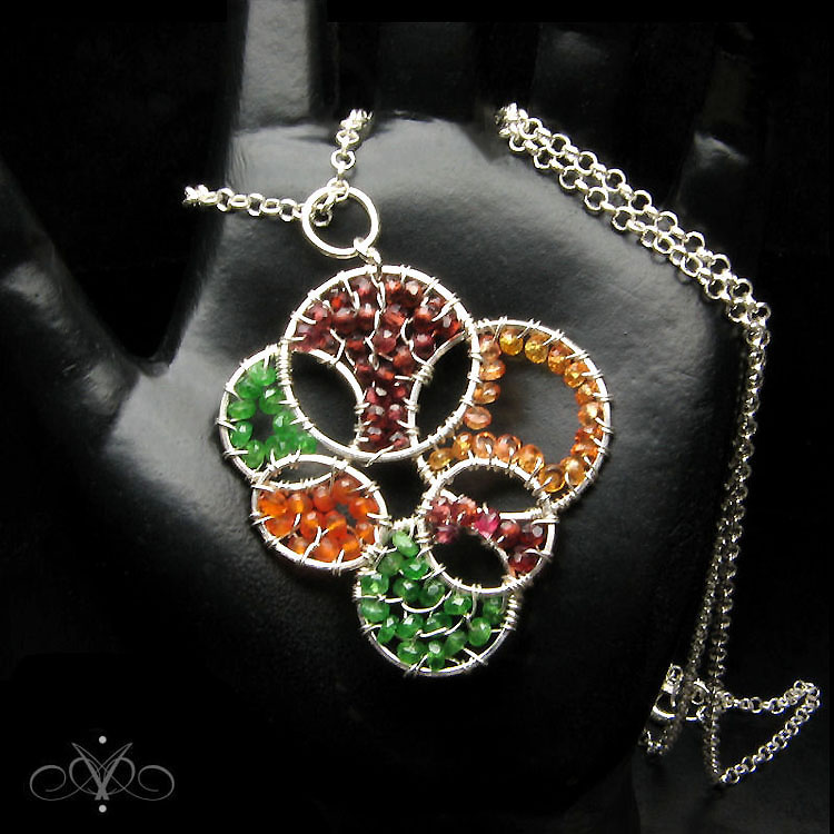 Silver jewelry by Aden Angier