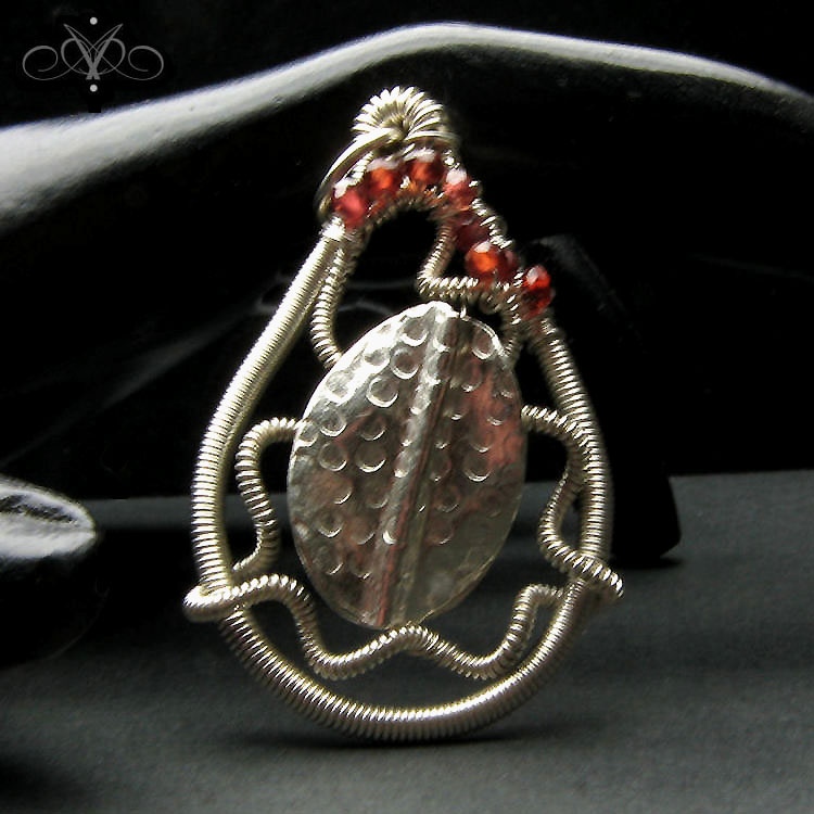 Silver jewelry by Aden Angier