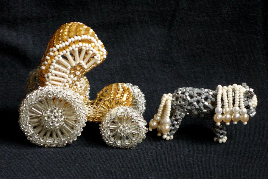 Beaded critters by Elena Krugova