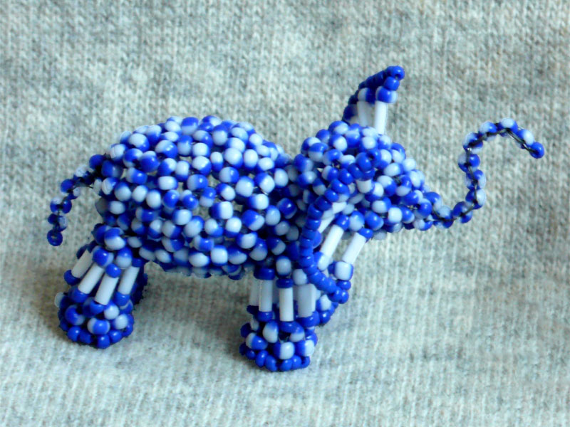 Beaded critters by Elena Krugova