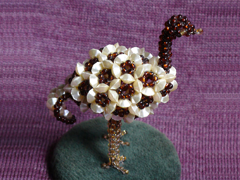 Beaded critters by Elena Krugova