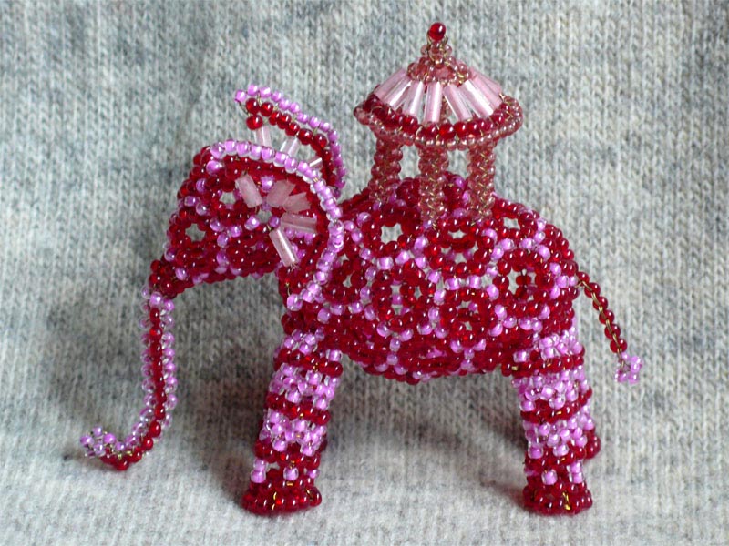 Beaded critters by Elena Krugova