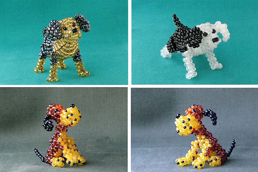 Beaded critters by Olga Kusheleva
