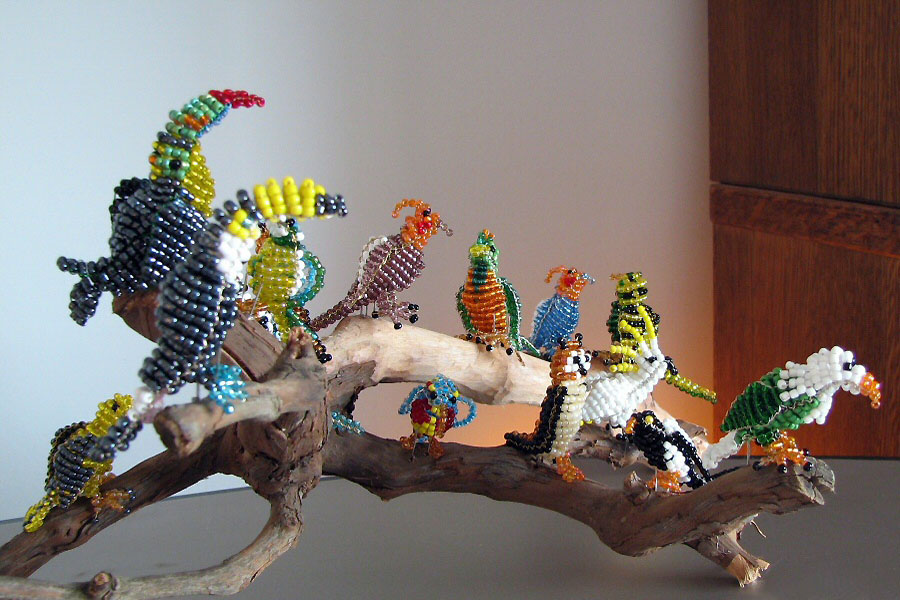 Beaded critters by Olga Kusheleva