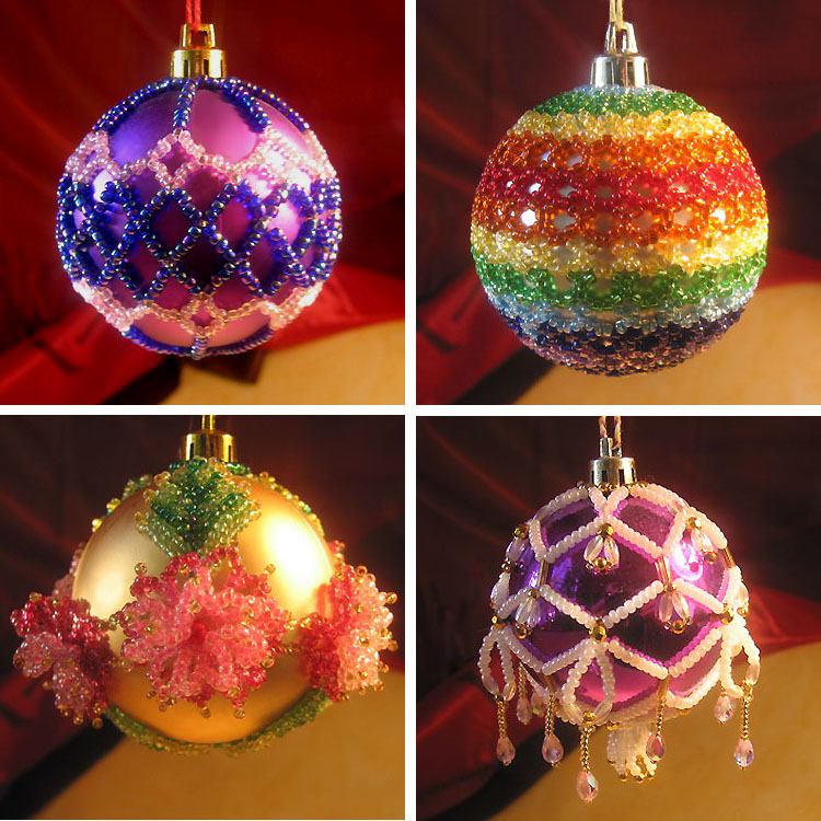 Christmas baubles by Elena Solov'eva
