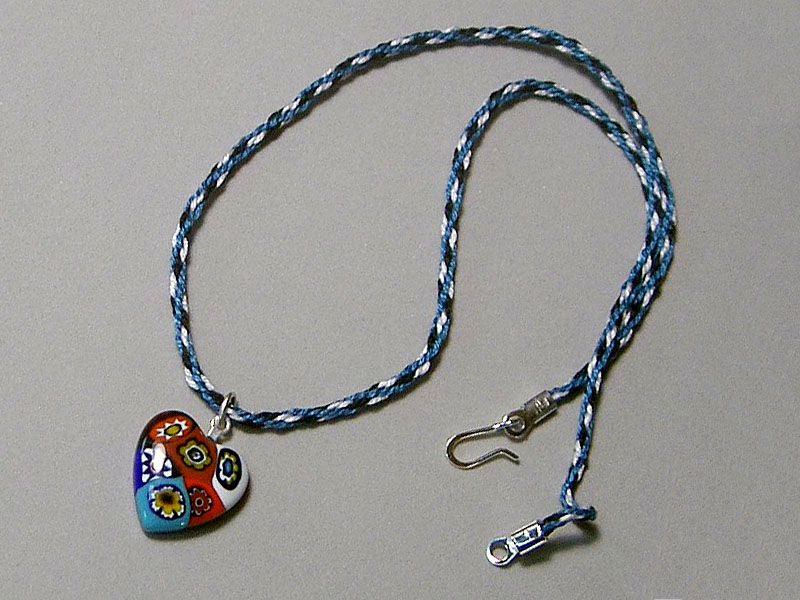 Braided jewelry by Susan Daigle