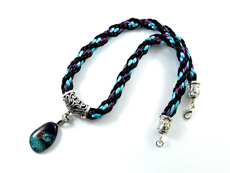 Braided jewelry by Susan Daigle