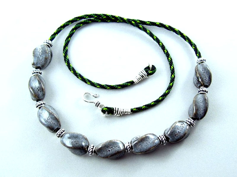 Braided jewelry by Susan Daigle