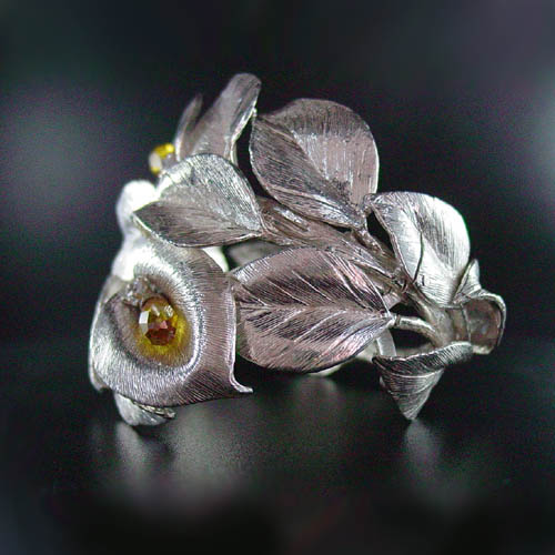 Sculptured jewelry by Dawn Vertrees
