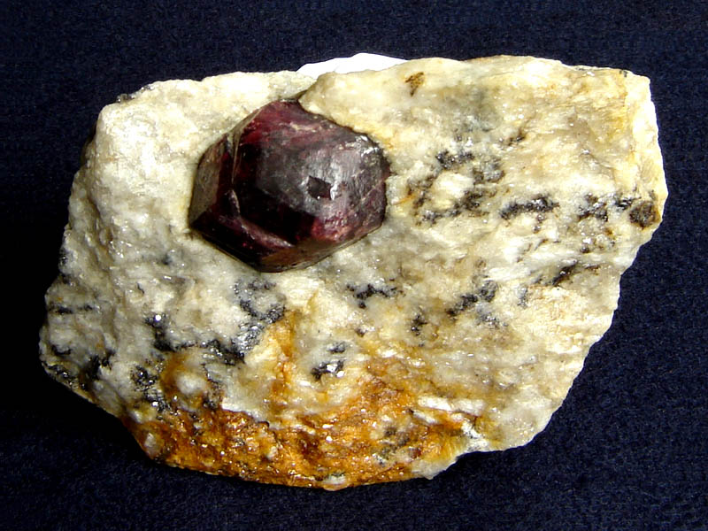 Almandine garnet