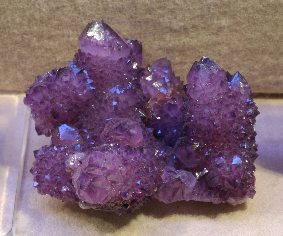 Museum-quality piece of amethyst from South Africa
