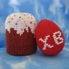 Bead woven Easter eggs by Natasha Razumova