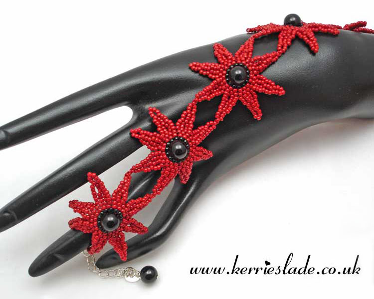 Beadwoven jewelry by Kerrie Slade