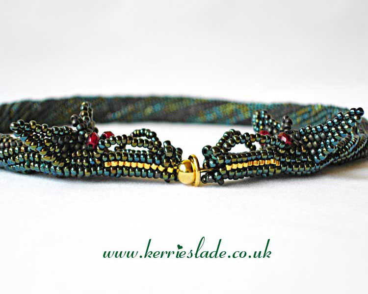 Beadwoven jewelry by Kerrie Slade