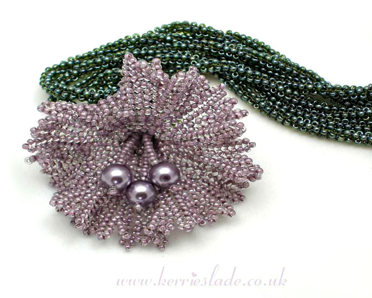 Beadwoven jewelry by Kerrie Slade